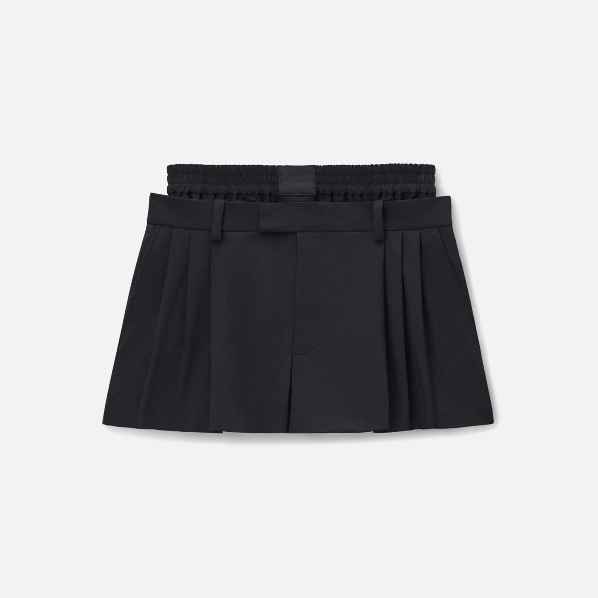 Alexander Wang Pleated Short With Boxer - Black sold by Kith
