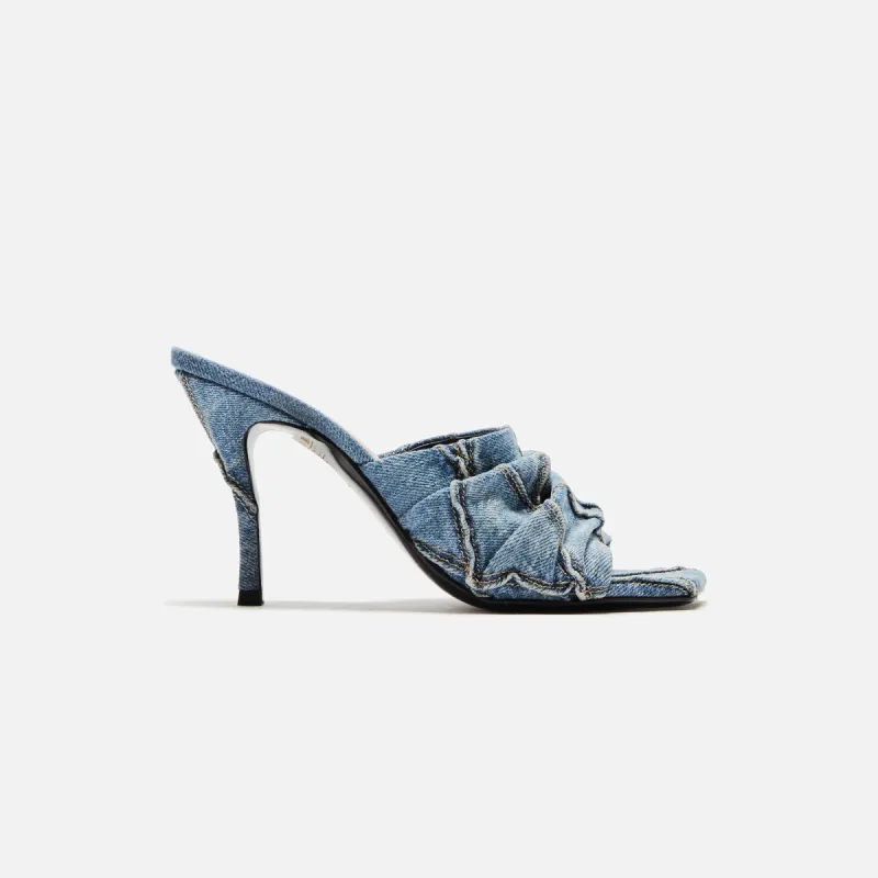 Diesel D-SYDNEY Sandal - Bleached Washed Denim sold by Kith