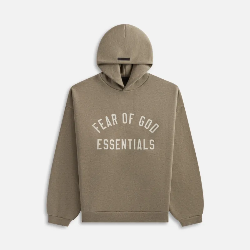 Essentials Fleece Hoodie - Heather Grey sold by Kith