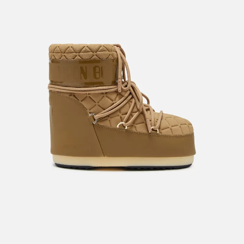 Moon Boot Icon Low Quilt - Caramel sold by Kith
