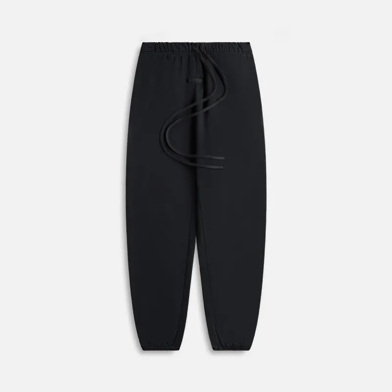 Essentials Heavy Fleece Essentials Sweatpant - Black sold by Kith