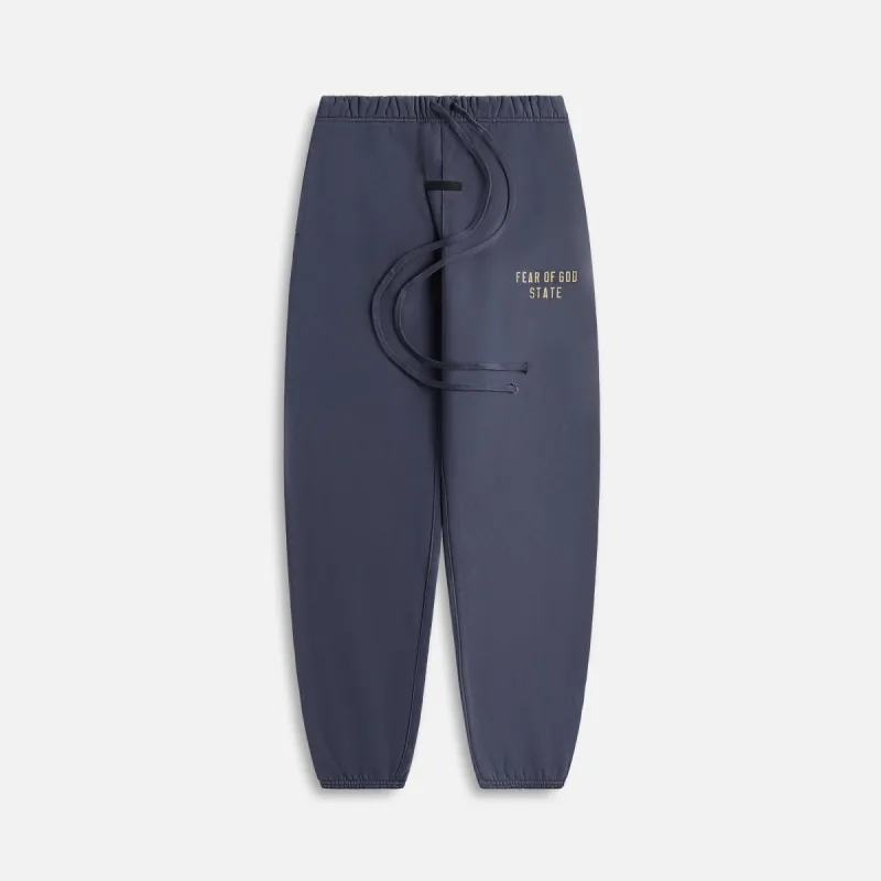 Essentials Heavy Fleece Essentials Sweatpant - Marine sold by Kith