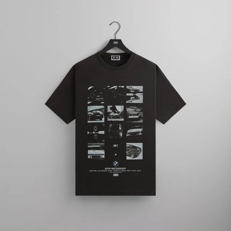 Kith for BMW Gallery Vintage Tee - Black sold by Kith