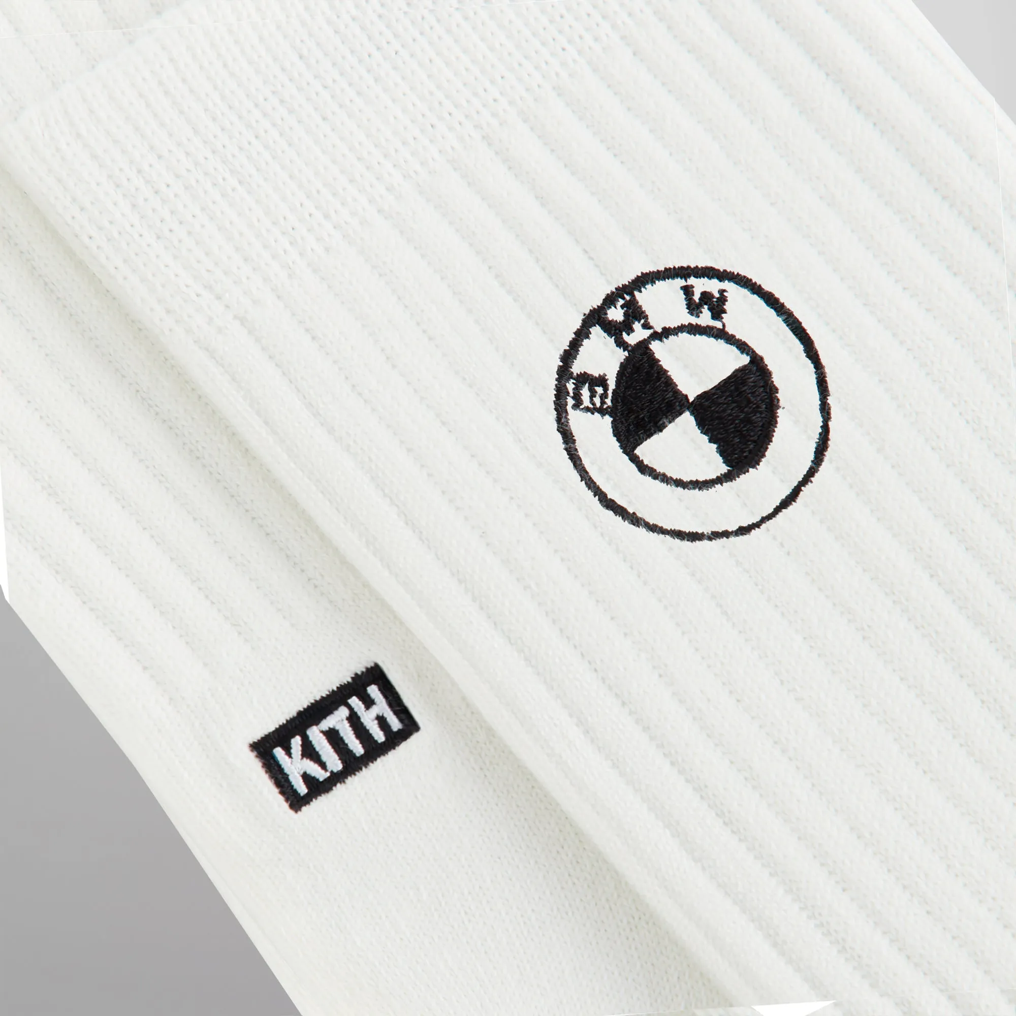 Kith for BMW Rondel Crew Socks - White sold by Kith product image thumbnail 3