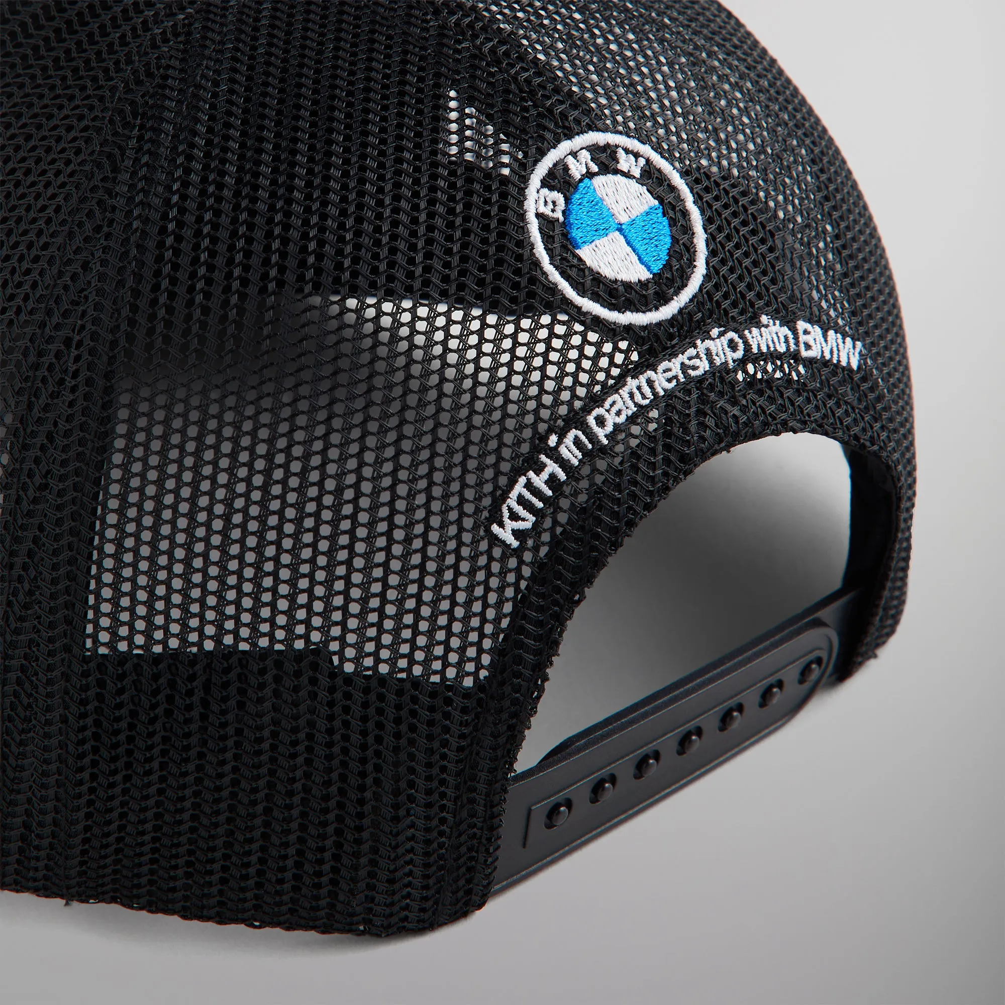 Kith for BMW K Motorsport Nolan Trucker Hat - Black sold by Kith product image thumbnail 5