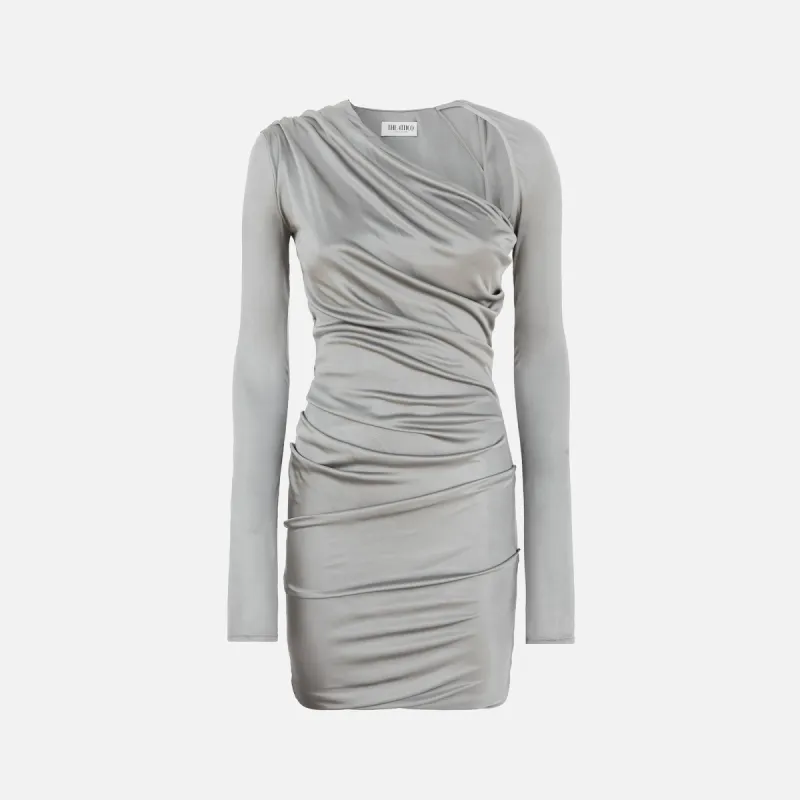 The Attico Mini Dress - Grey sold by Kith