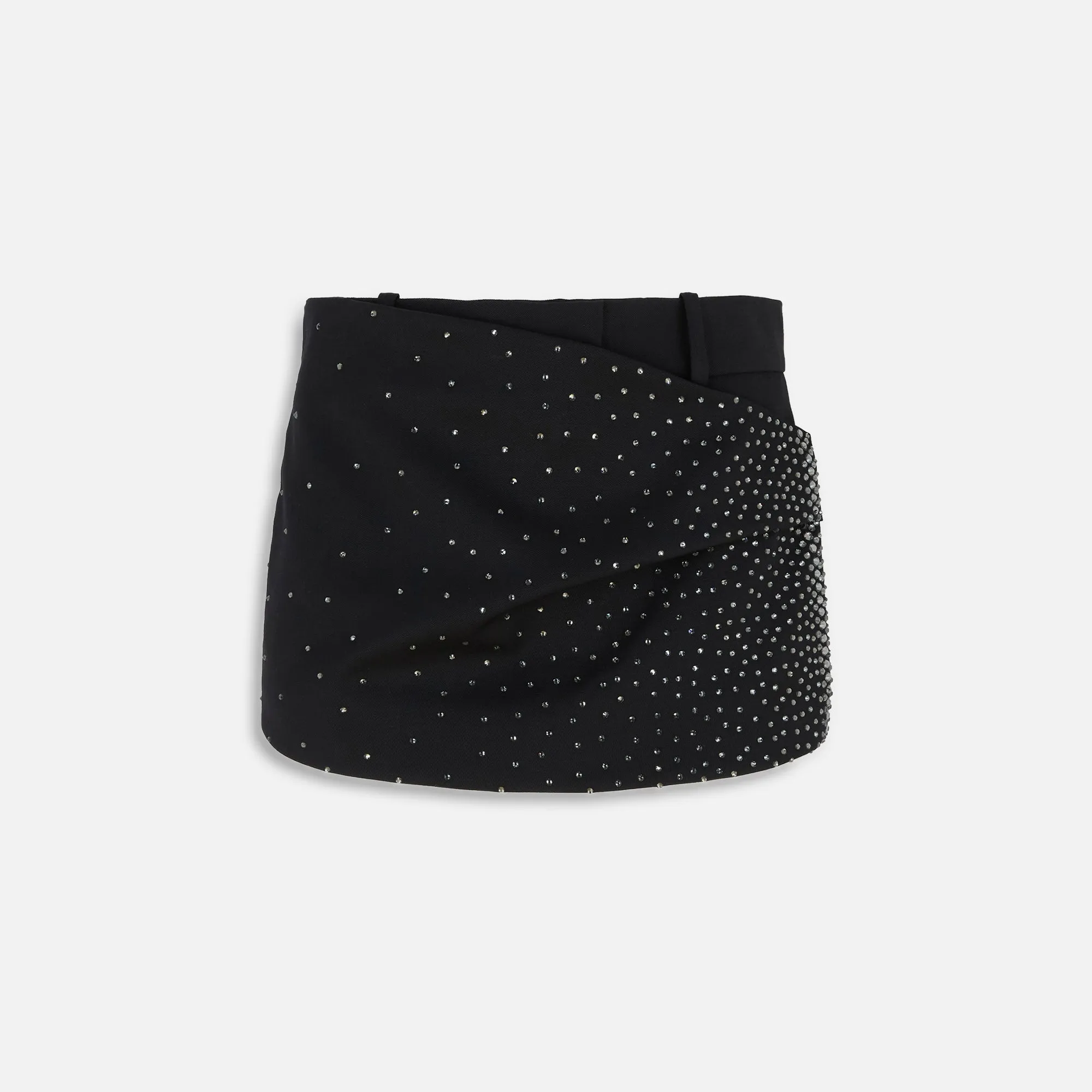 The Attico Mini Skort - Black sold by Kith