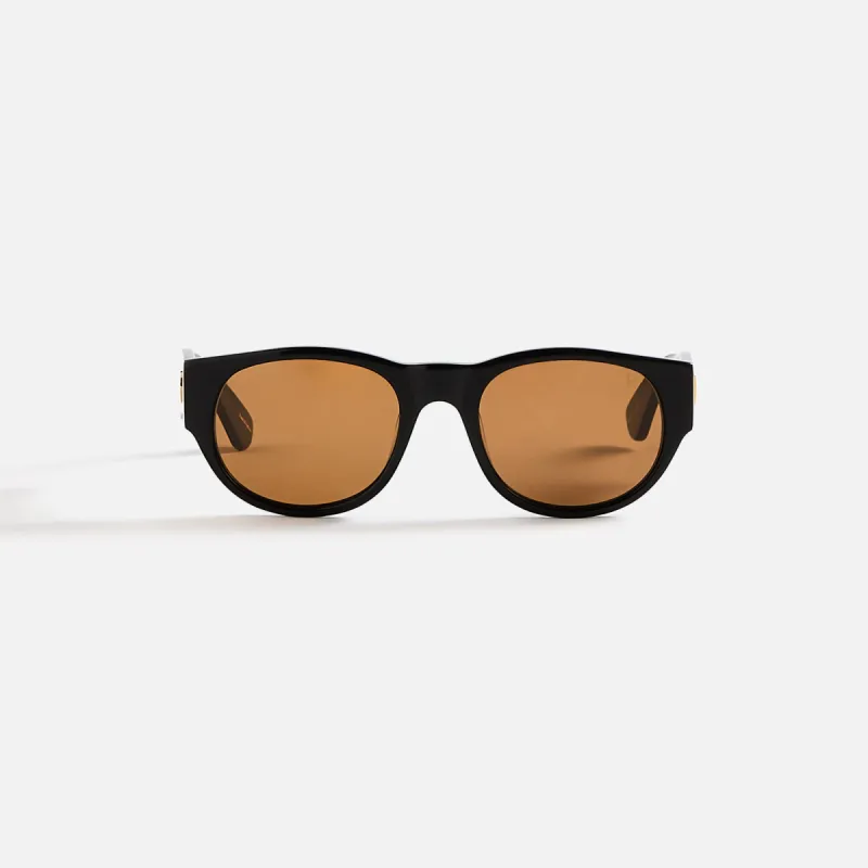 Vintage Frames Telly Black Acetate - Yellow sold by Kith
