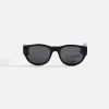 Vintage Frames Telly Black Acetate - Black sold by Kith