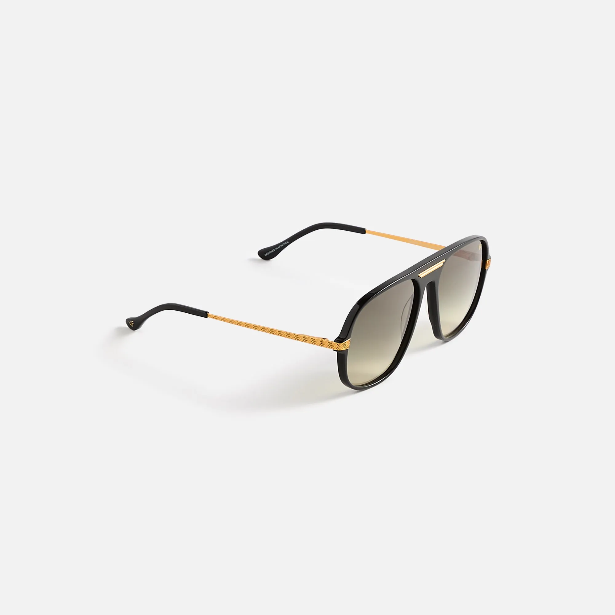 Vintage Frames Lucky Black Acetate - Gray Gradient sold by Kith product image thumbnail 2