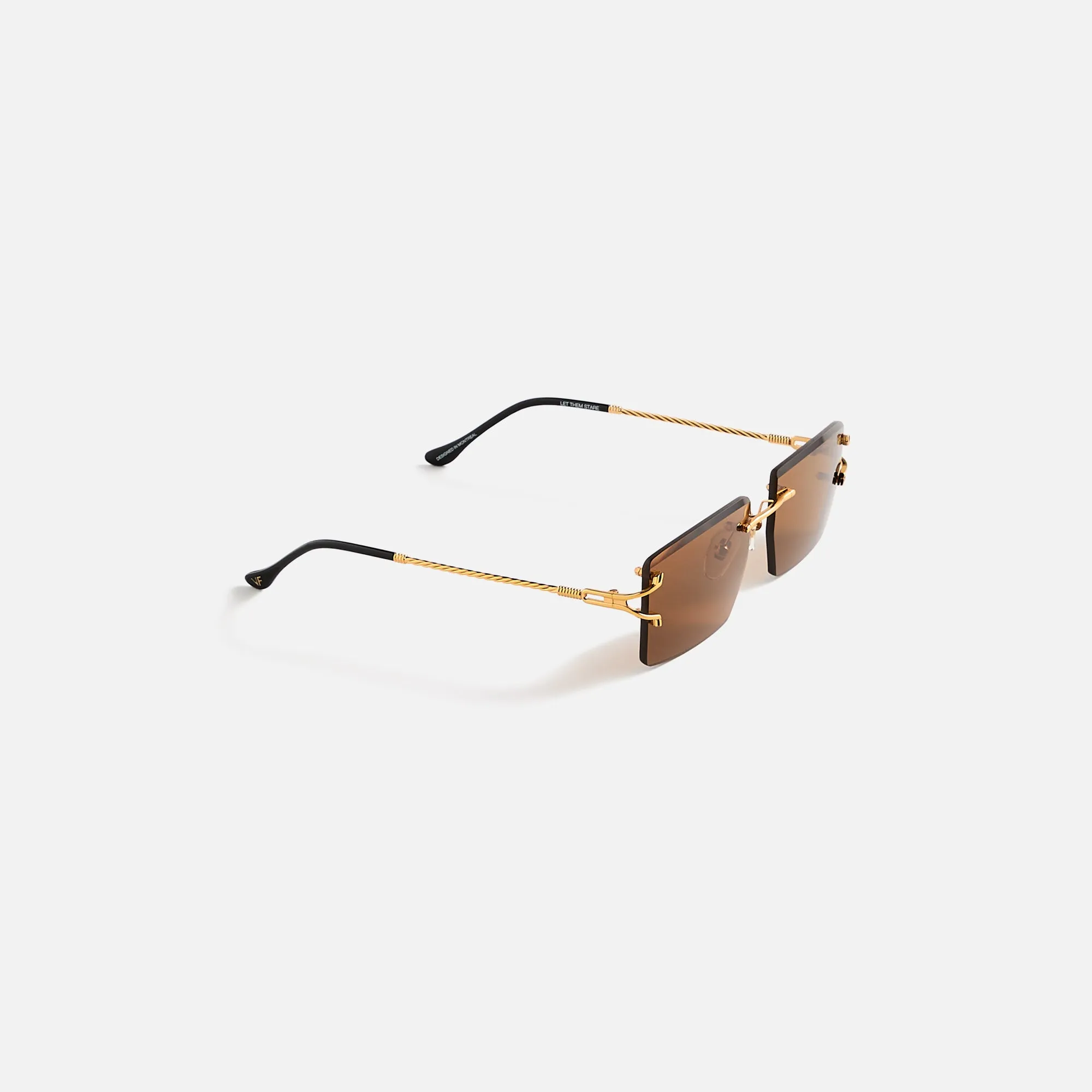 Vintage Frames Icon Drill Mount 24kt Yellow Gold - Orange sold by Kith product image thumbnail 2
