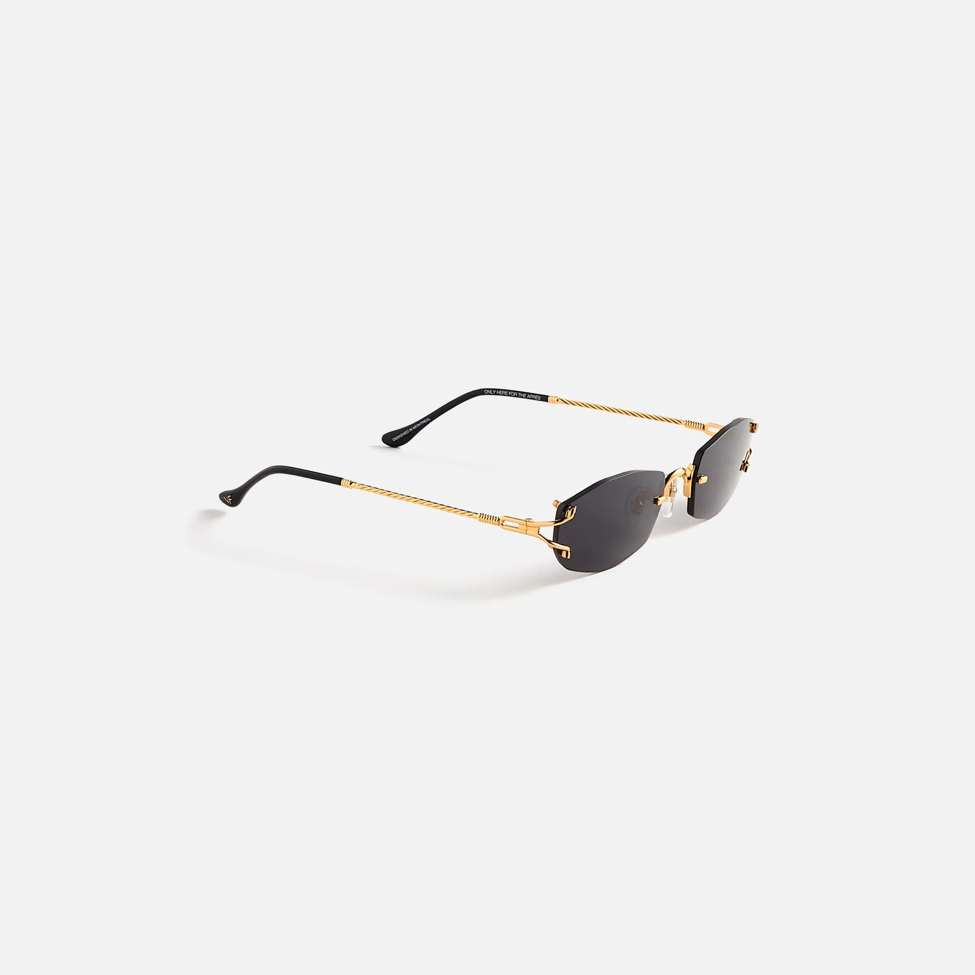 Vintage Frames Aspen Drill Mount 24KT Gold - Purple sold by Kith product image thumbnail 2
