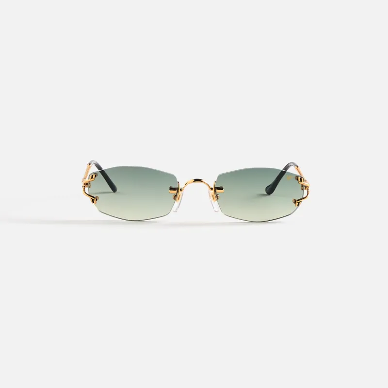 Vintage Frames Aspen Drill Mount 24KT Gold - Mauve sold by Kith