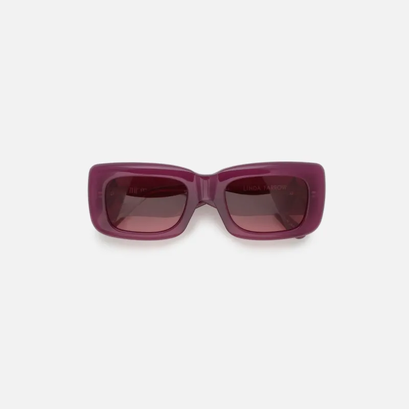 The Attico Marfa Frame - Burgundy sold by Kith