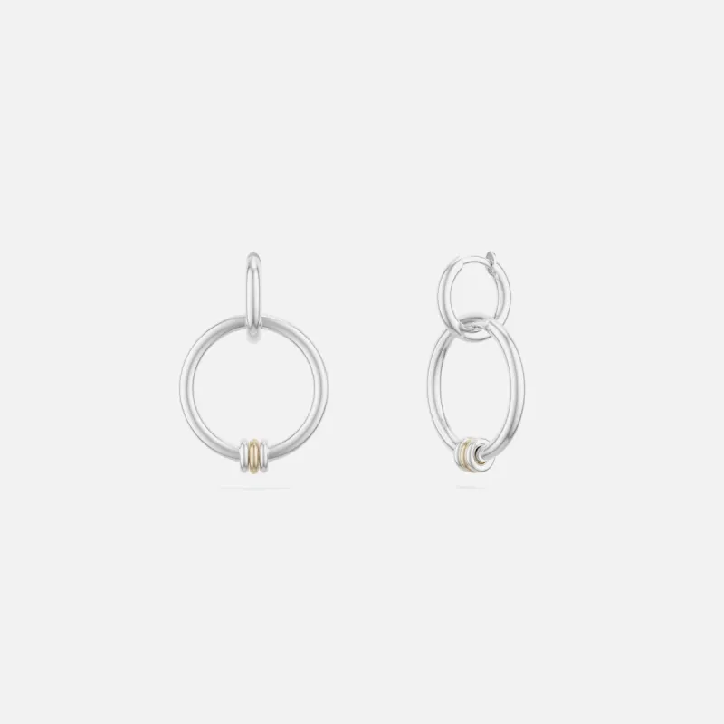 Spinelli Kilcollin Sirius Versa SG Small Earrings - Silver sold by Kith