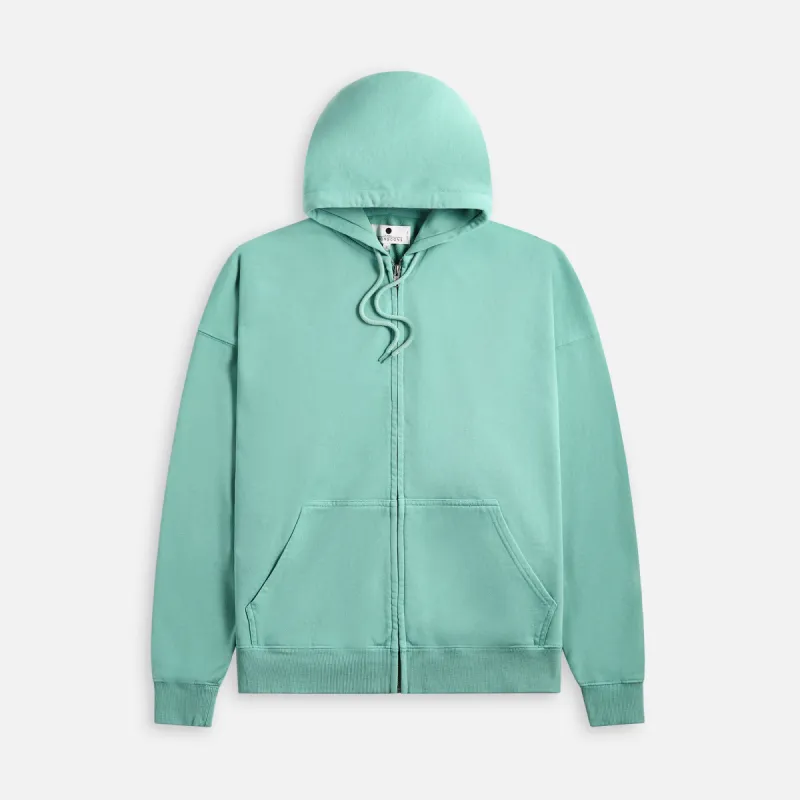 Noon Goons Pacific Zip Hoodie - Aqua sold by Kith