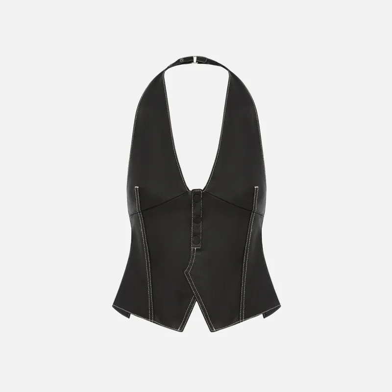 Ksubi Valentina Halter Top - Slicker sold by Kith