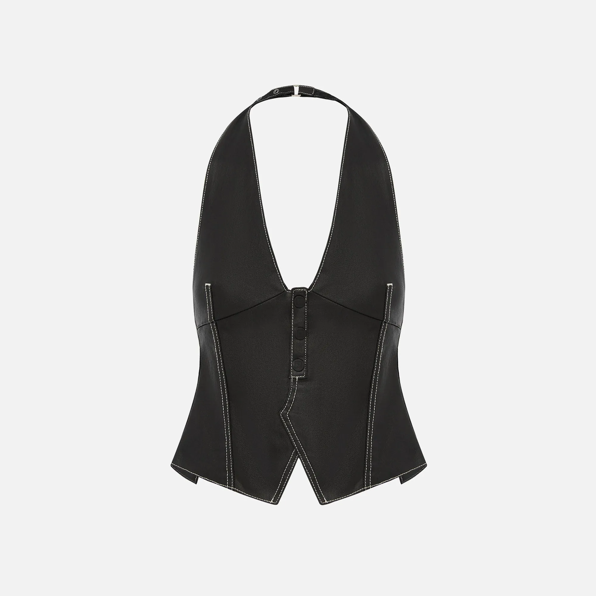 Ksubi Valentina Halter Top - Slicker sold by Kith