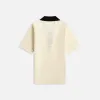 Jil Sander Knit Polo - Chalk sold by Kith
