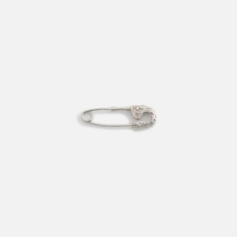 Emanuele Bicocchi Pin Earring (Large) - Silver sold by Kith