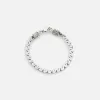 Emanuele Bicocchi Infinity Loop S-link Chain Bracelet (Large) - Silver sold by Kith