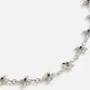 Emanuele Bicocchi Black Zirconia Crest Necklace - Silver sold by Kith