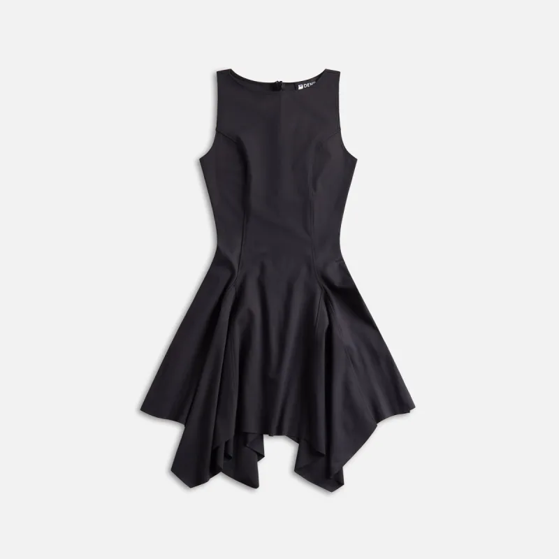 EB Denim Caroline Boat Neck Mini Dress - Black sold by Kith