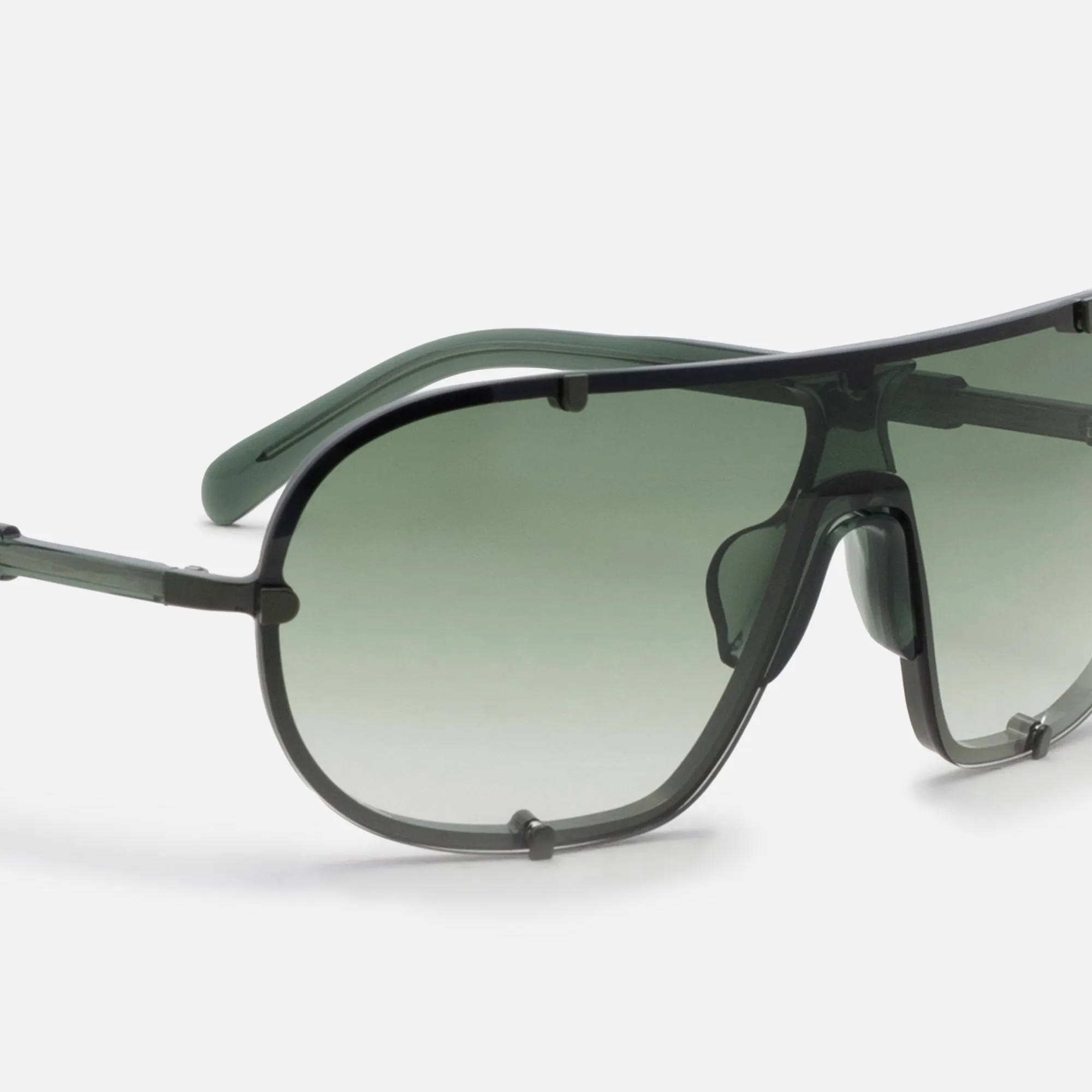 Dries Van Noten 216 C5 Aviator Frames - Khaki sold by Kith product image thumbnail 2