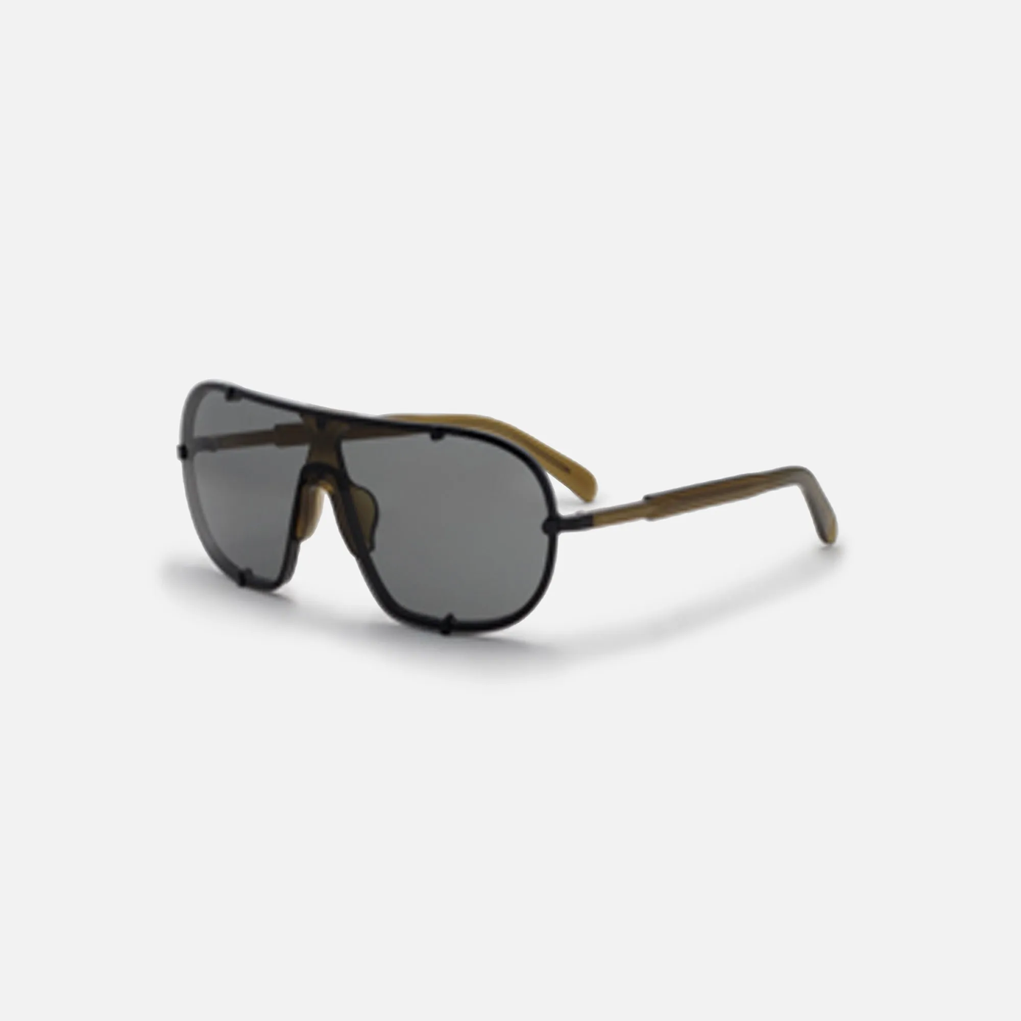 Dries Van Noten 216 C5 Aviator Frames - Black sold by Kith product image thumbnail 2
