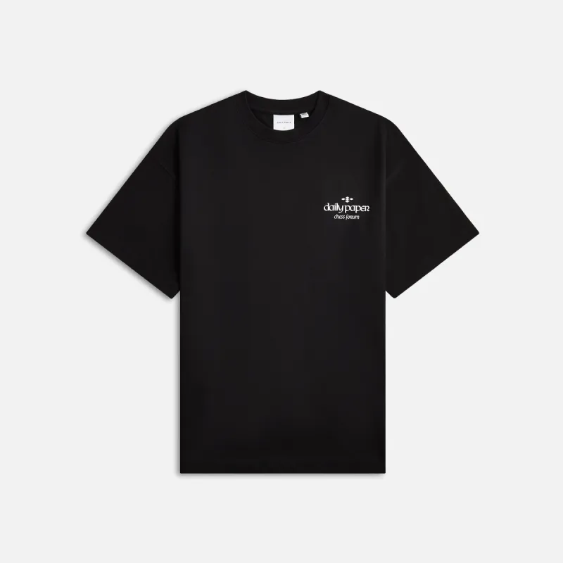 Daily Paper Overlooked Tee - Black sold by Kith