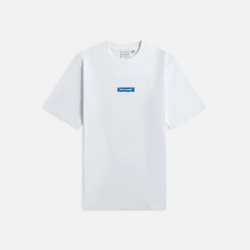 Daily Paper Blueprint Tee - White sold by Kith