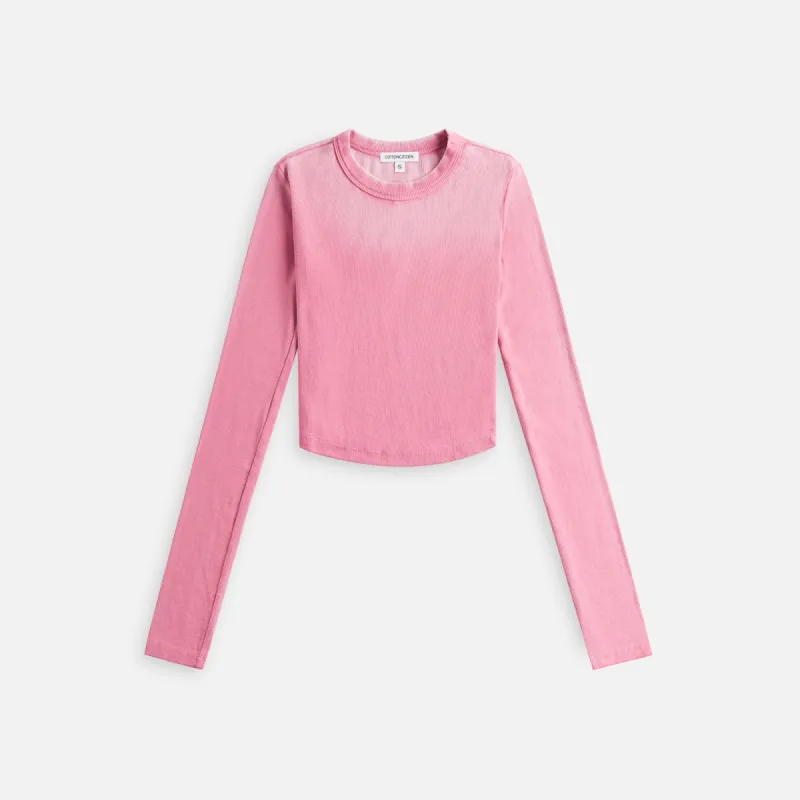 Cotton Citizen Verona Crop Tee - Azalea Cast sold by Kith