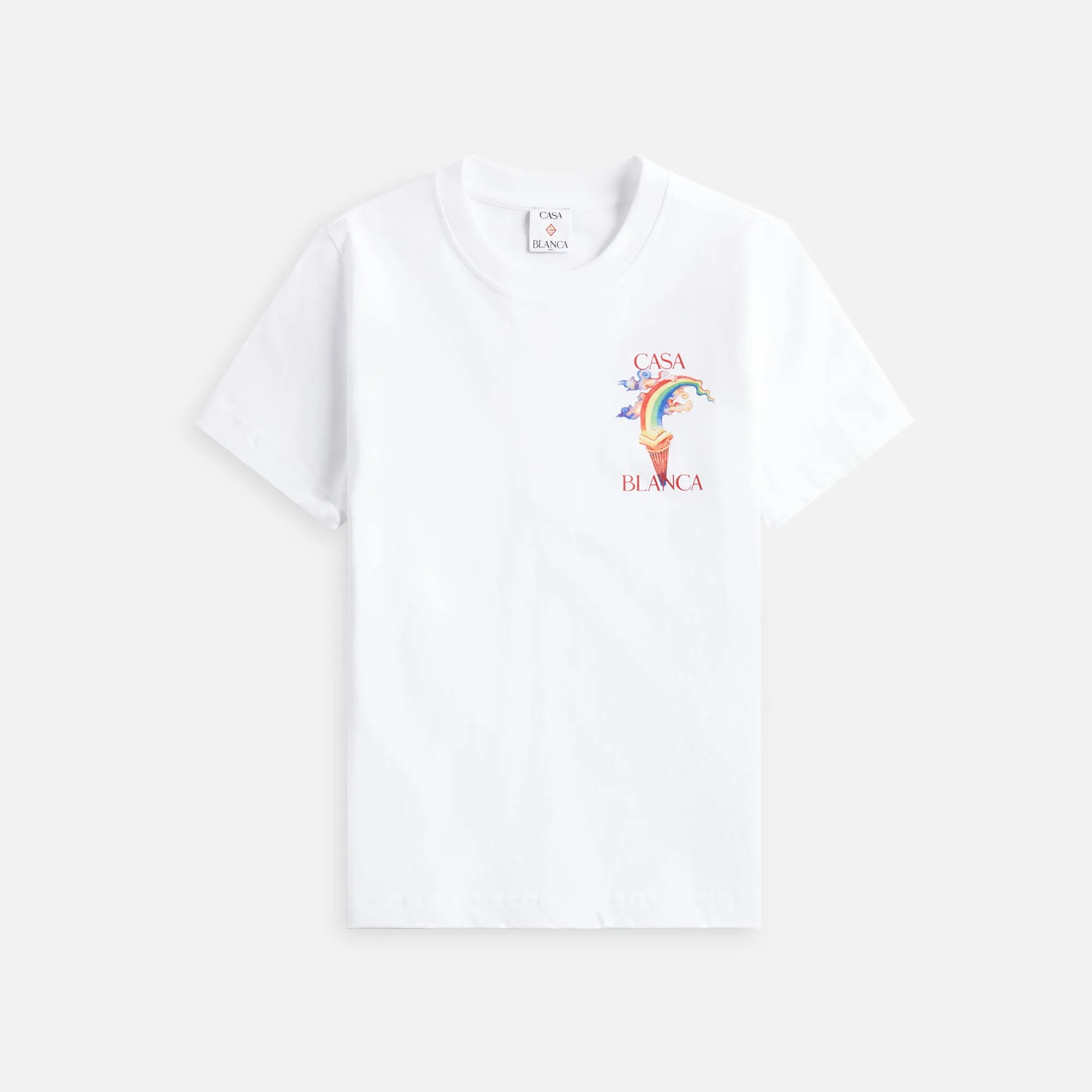 Casablanca Nature Teacher Tee - White sold by Kith