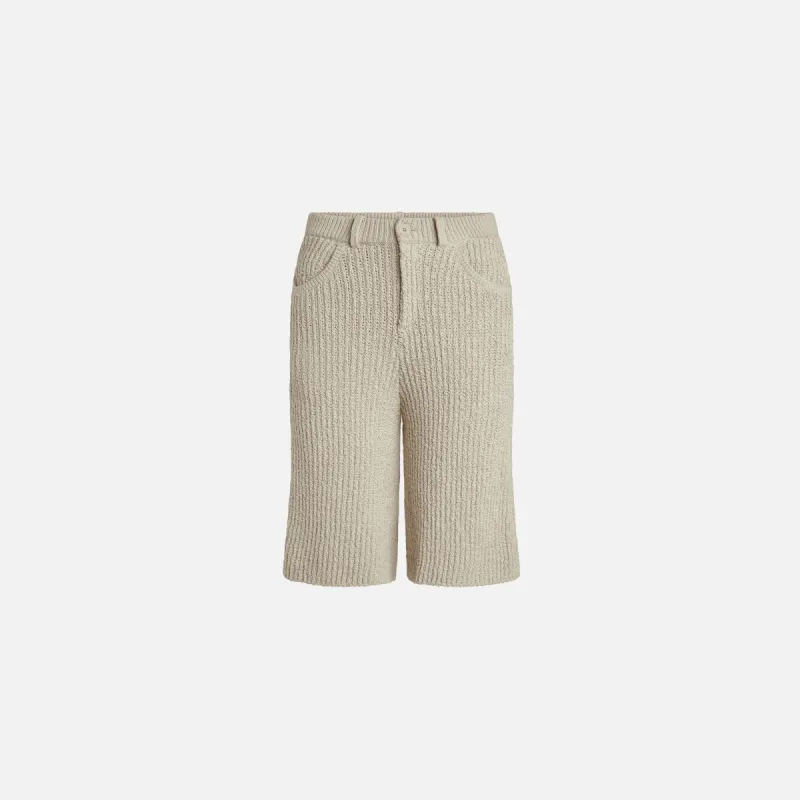 Aya Muse Cae Shorts - Beige sold by Kith