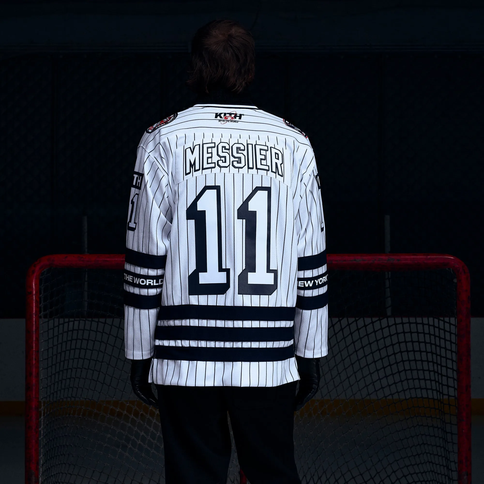 Kith and Mitchell & Ness for the New York Rangers Mark Messier Jersey - White sold by Kith product image thumbnail 3