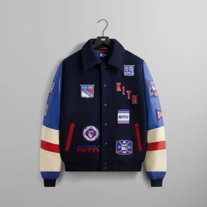 Kith Lamont Suede Coaches Jacket - Sandrift | Parallel