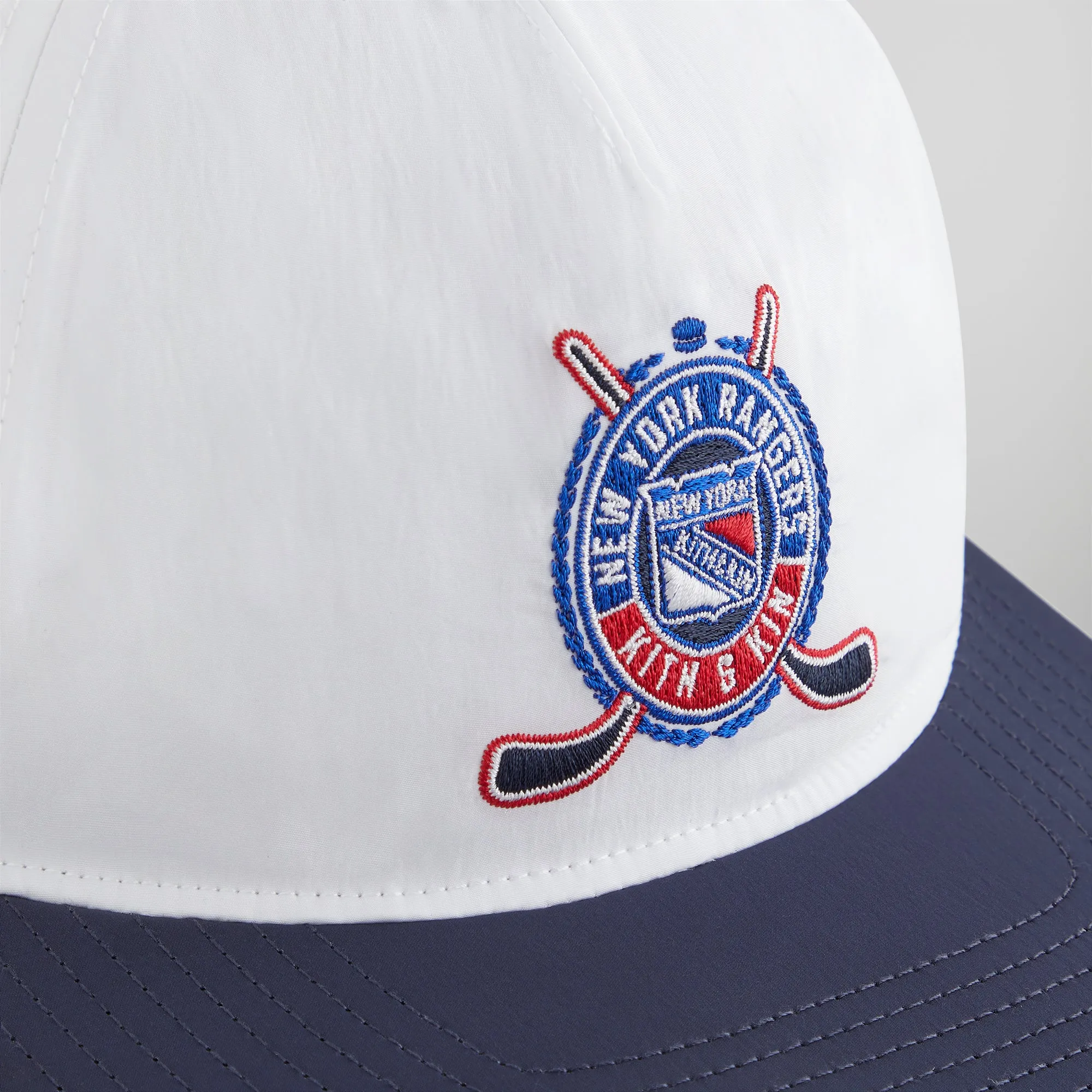 Kith & '47 for the New York Rangers Nylon Hitch Snapback - White sold by Kith product image thumbnail 4