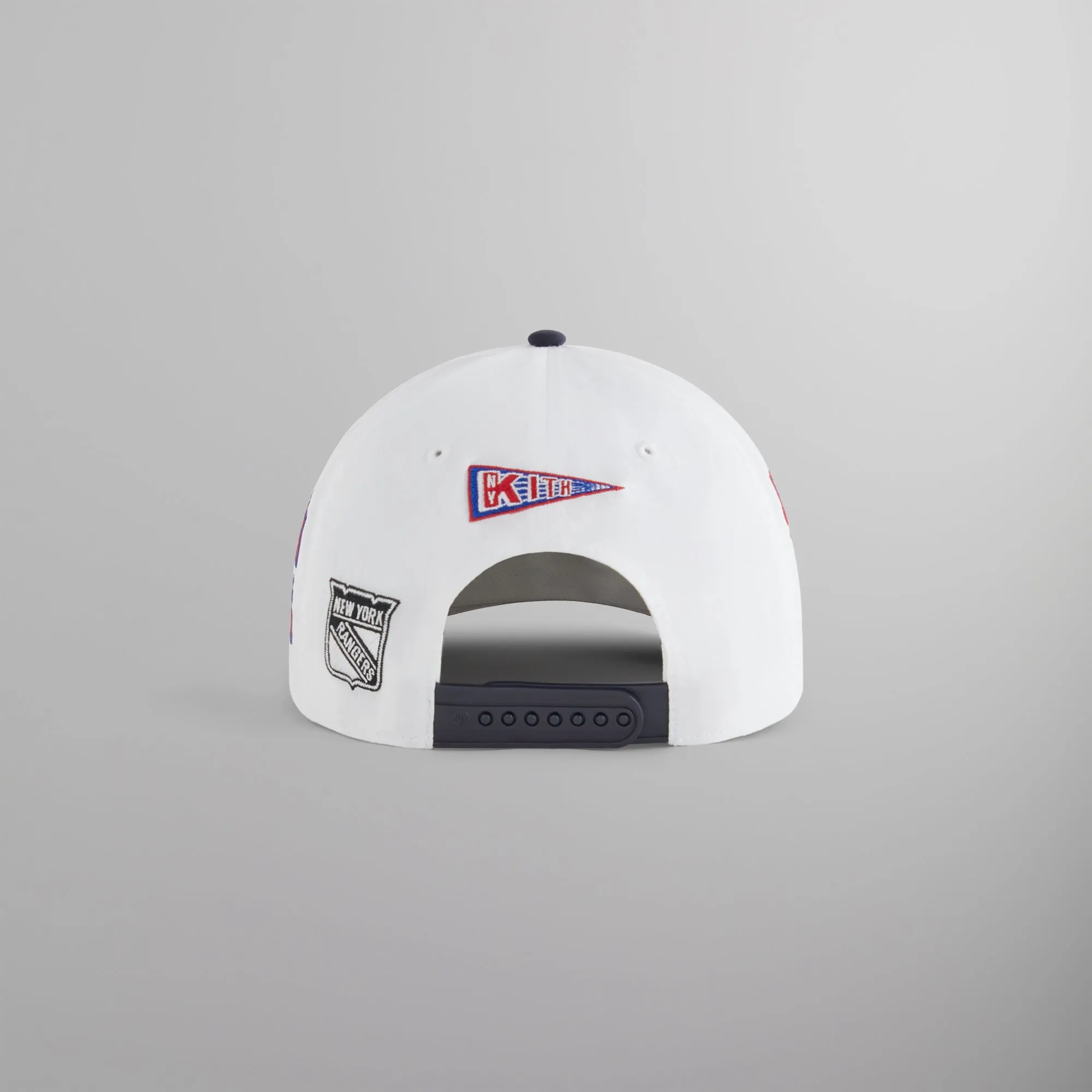 Kith & '47 for the New York Rangers Nylon Hitch Snapback - White sold by Kith product image thumbnail 2
