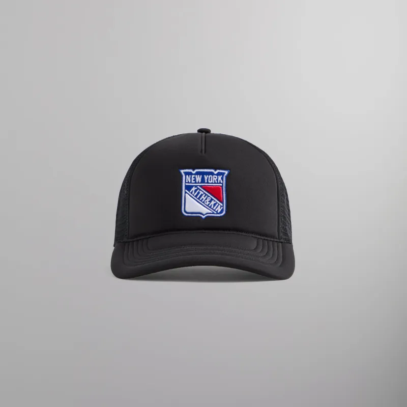 Kith & '47 for the New York Rangers Trucker Cap - Black sold by Kith