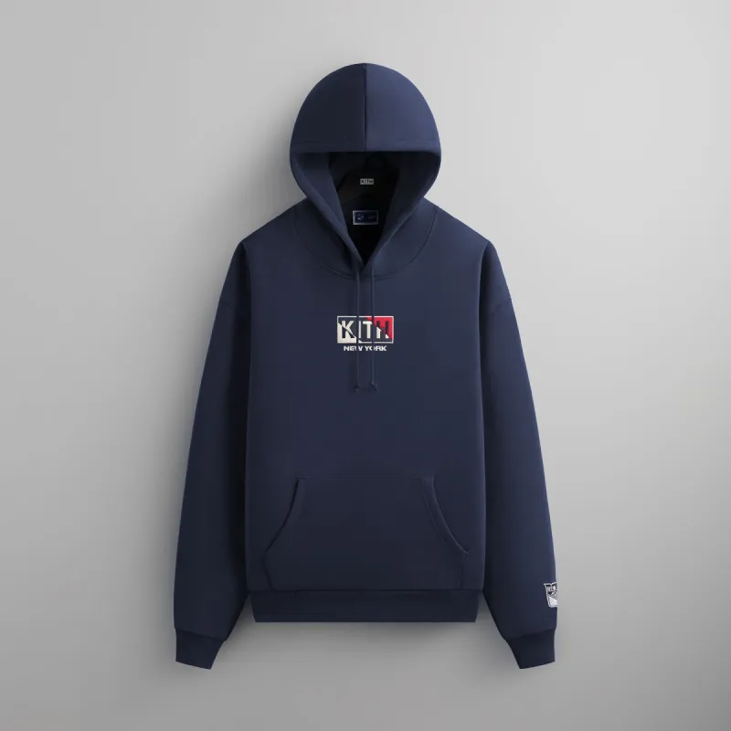 Kith for the New York Rangers New York Nelson Hoodie - Nocturnal sold by Kith