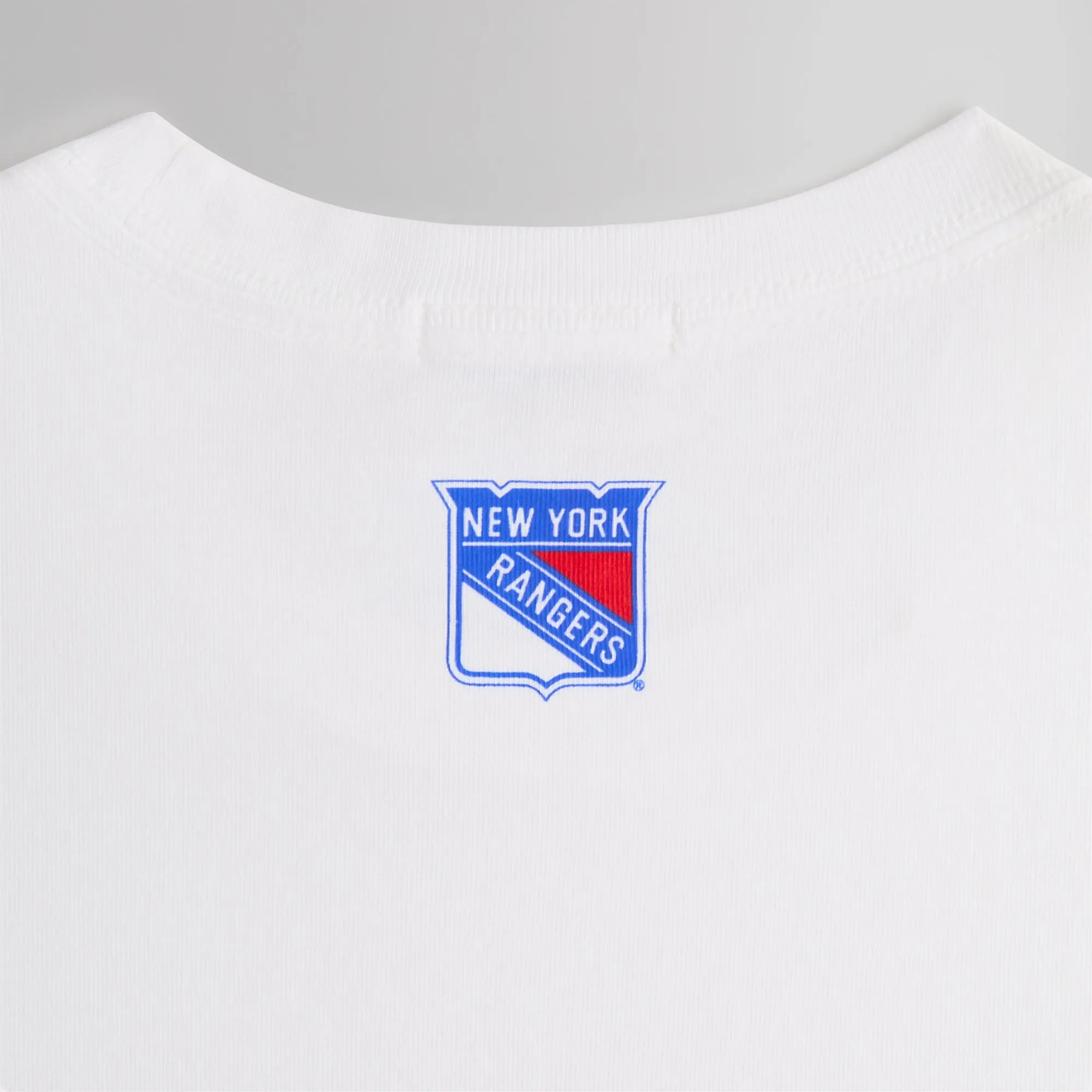 Kith for the New York Rangers Hat Trick Vintage Tee - White sold by Kith product image thumbnail 4