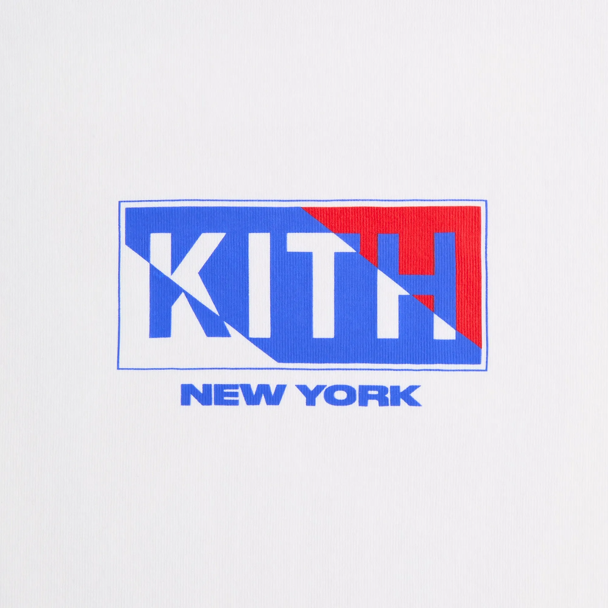 Kith for the New York Rangers Pennant Vintage Tee - White sold by Kith product image thumbnail 3