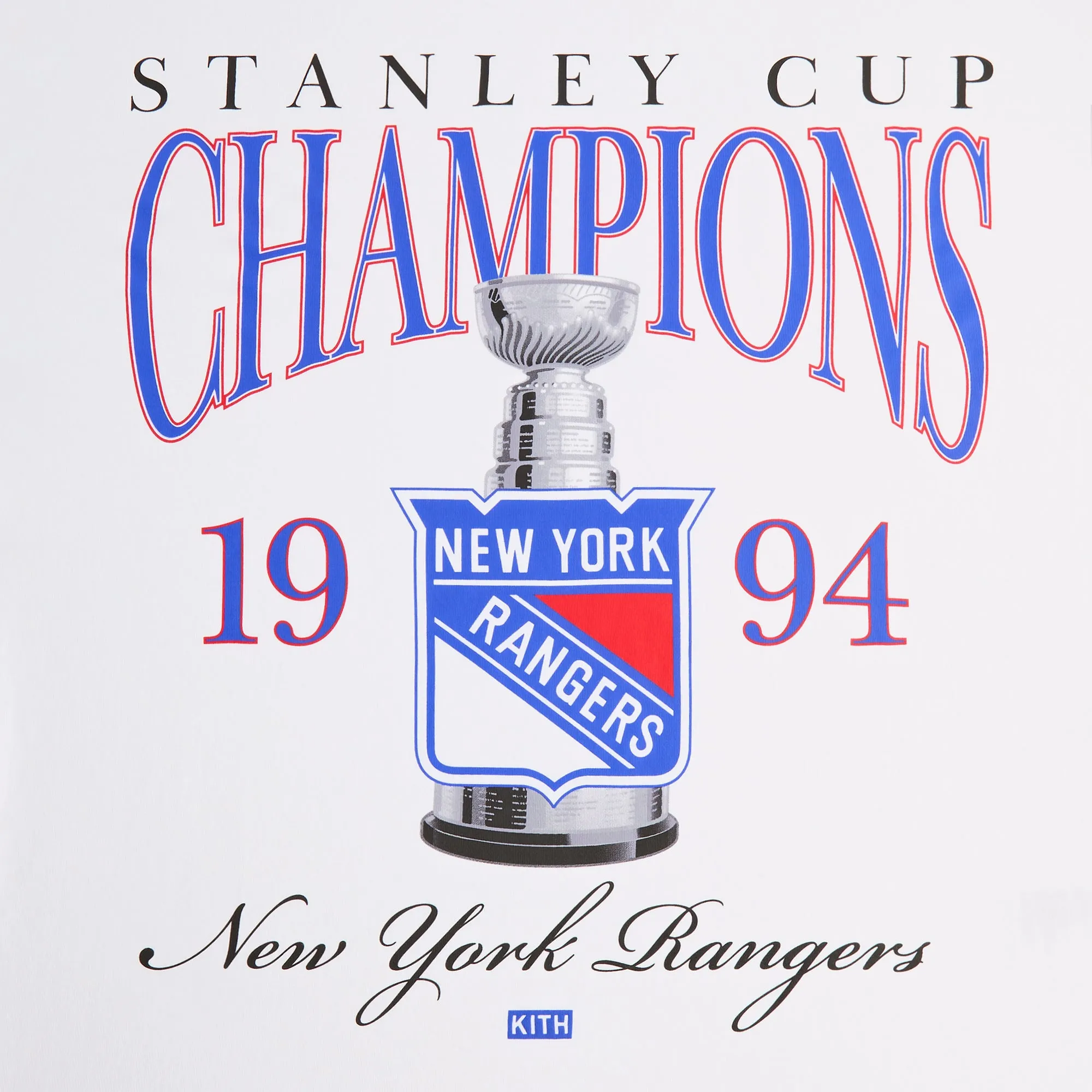 Kith for the New York Rangers Champion Vintage Tee - White sold by Kith product image thumbnail 3