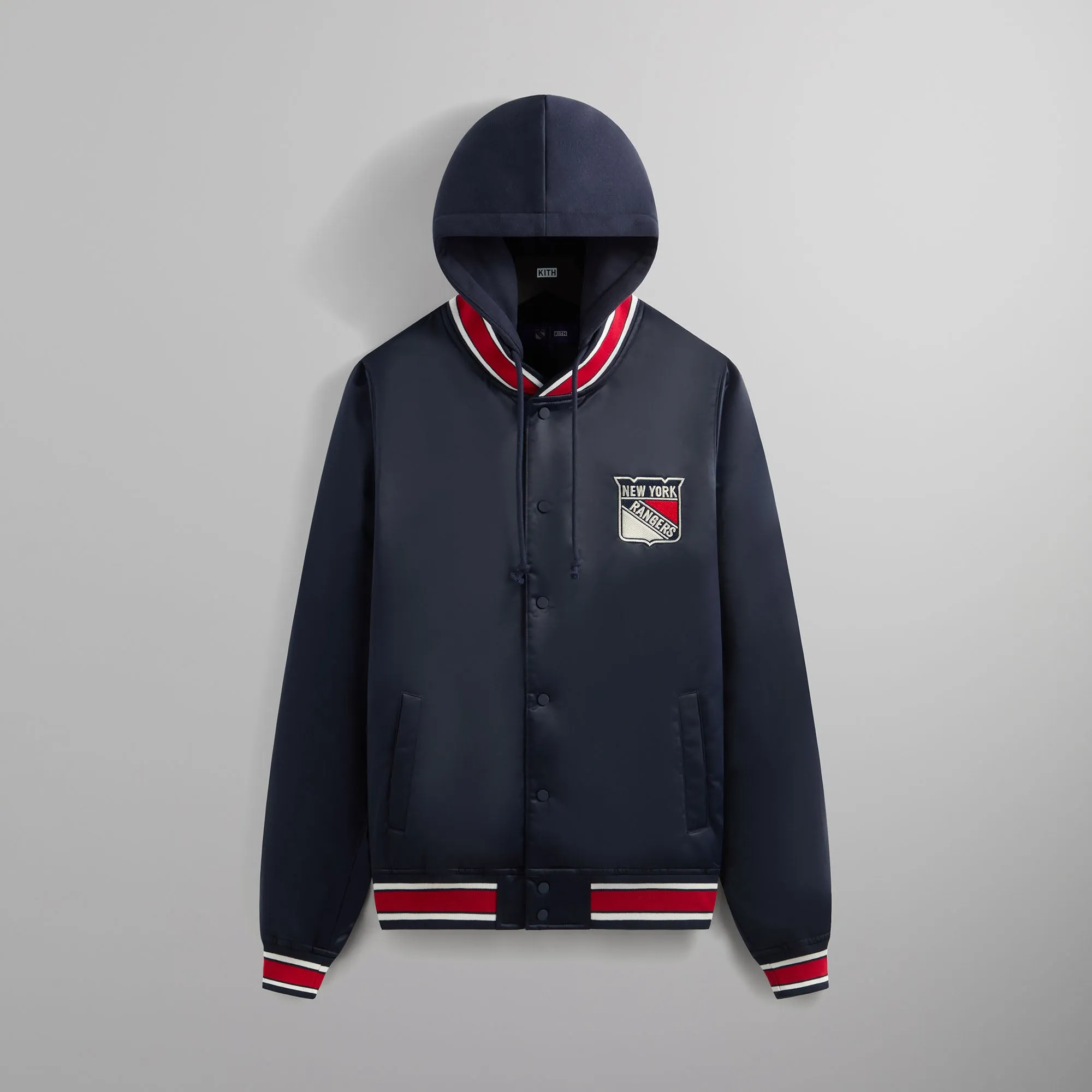 Kith for the New York Rangers Gorman Jacket - Nocturnal sold by Kith