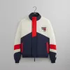 Kith for the New York Rangers Nylon Padded Jacket - Nocturnal sold by Kith