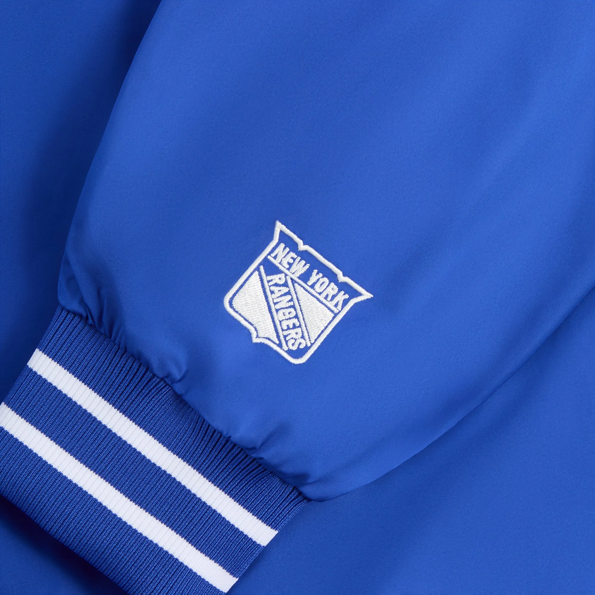 Kith for the New York Rangers Nylon Quarter Zip - Cyclone sold by Kith product image thumbnail 5