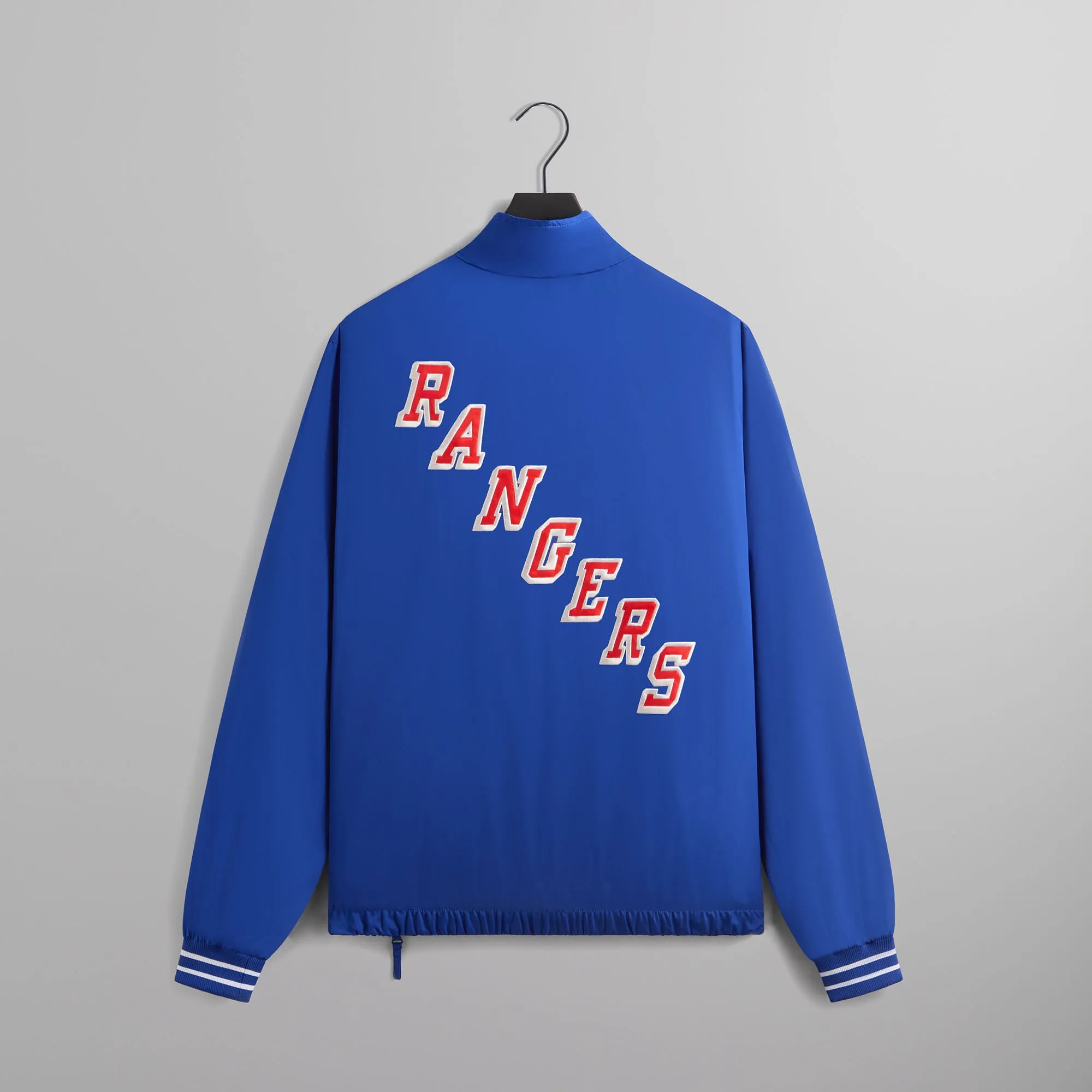 Kith for the New York Rangers Nylon Quarter Zip - Cyclone sold by Kith product image thumbnail 3