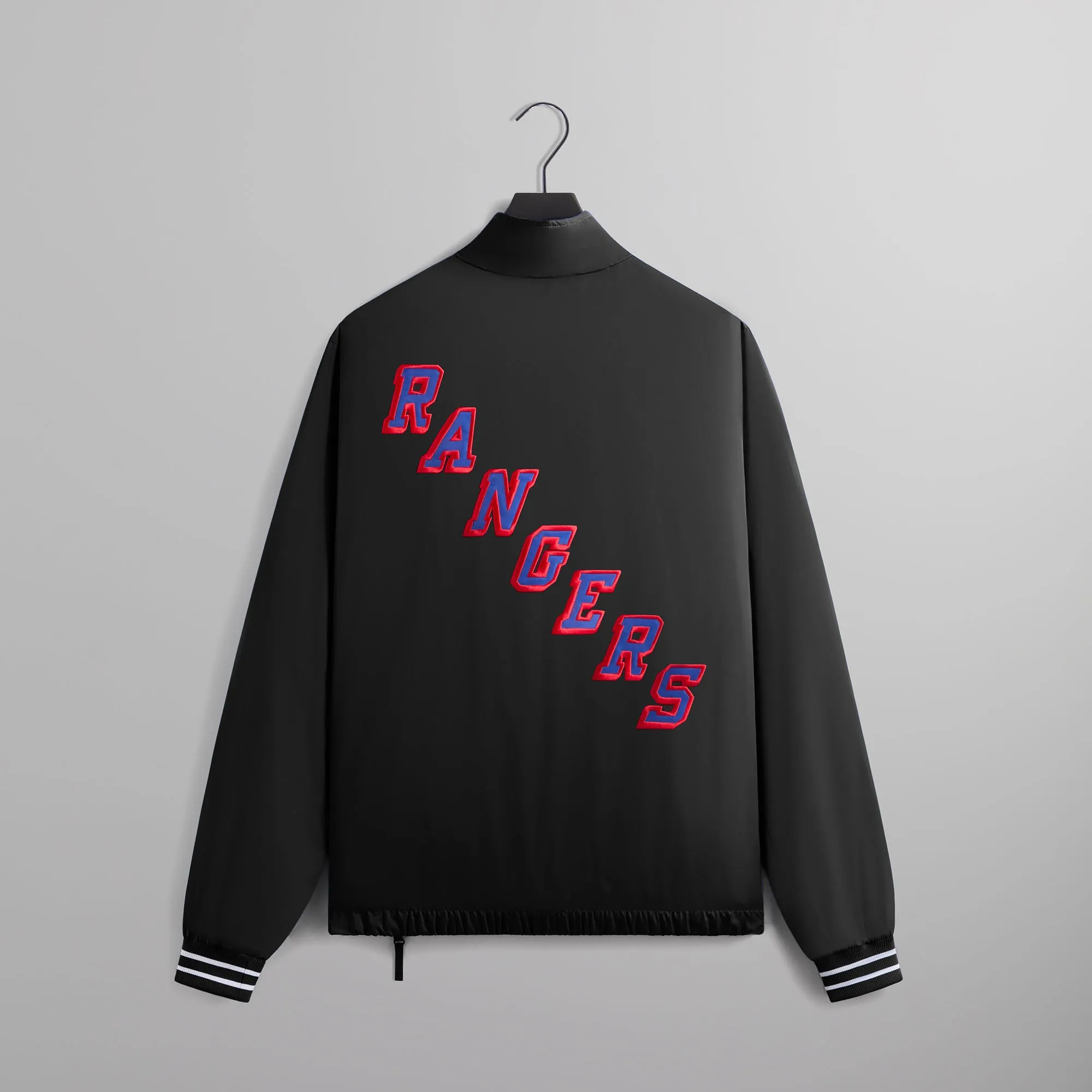Kith for the New York Rangers Nylon Quarter Zip - Black sold by Kith product image thumbnail 3