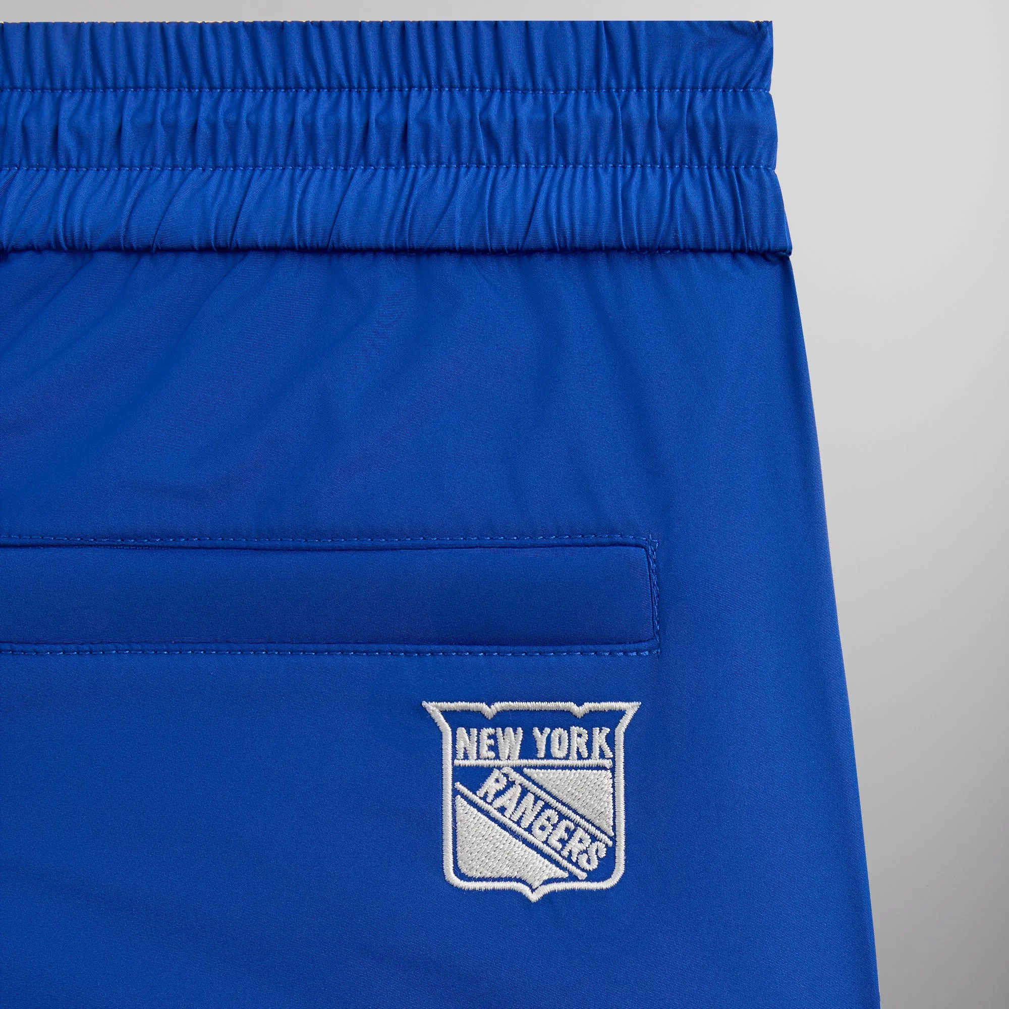 Kith for the New York Rangers Nylon Track Pant - Cyclone sold by Kith product image thumbnail 5