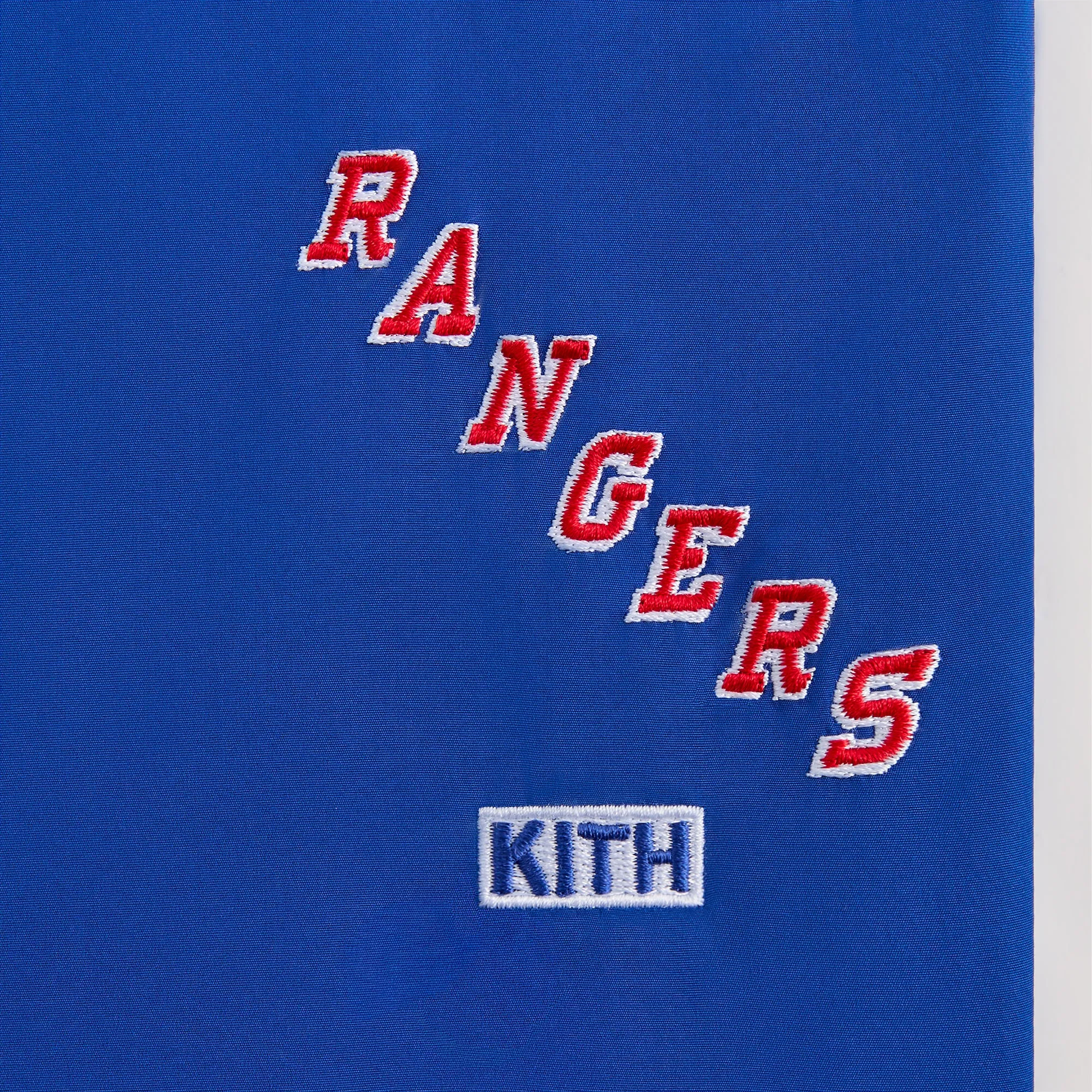 Kith for the New York Rangers Nylon Track Pant - Cyclone sold by Kith product image thumbnail 4